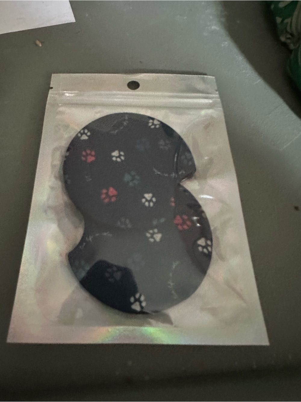 Lug car coaster in paws navy